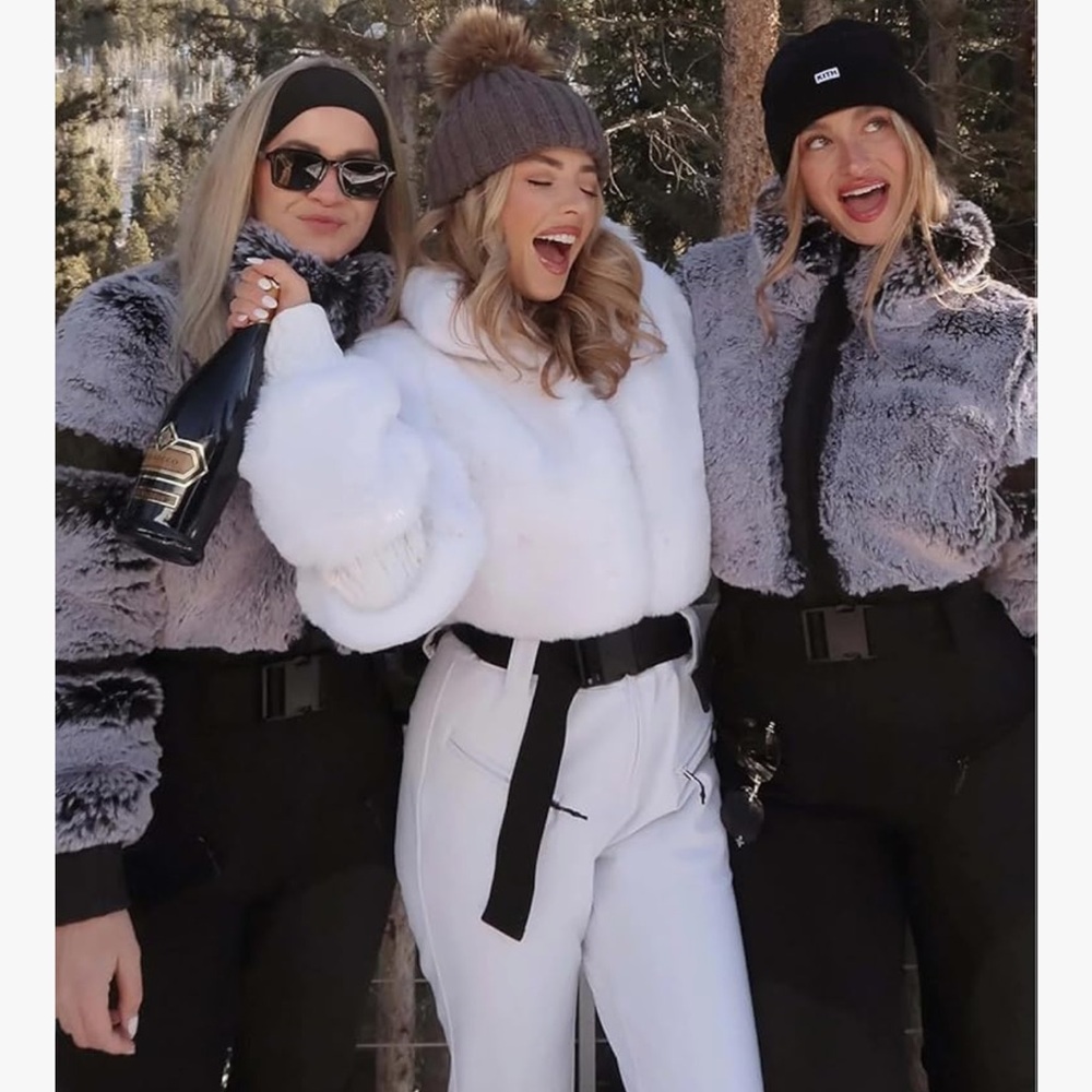 GSOU SNOW Women Ski Suit One Piece Snowsuit